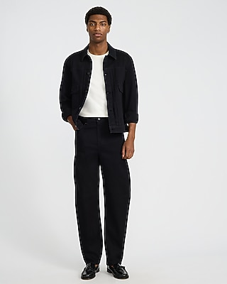 Barrel Black Wash Stretch Jeans