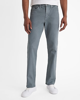 Slim Straight Gray Hyper Stretch Jeans