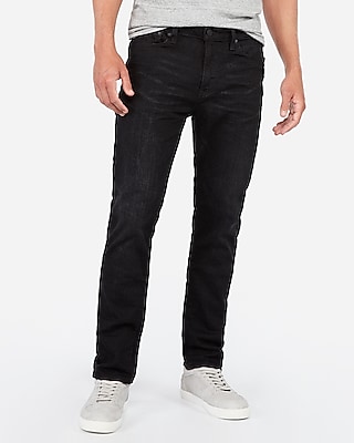 tapered athletic jeans