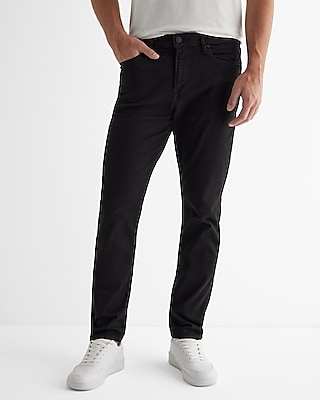 black athletic jeans