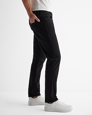 Athletic Slim Black Rinse Hyper Stretch Jeans