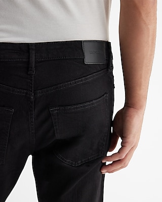 Athletic Slim Black Rinse Hyper Stretch Jeans