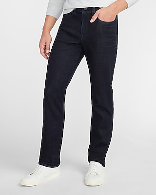 mens straight leg stretch jeans