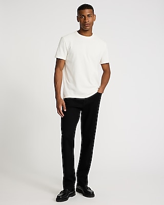 Straight Black Hyper Stretch Jeans