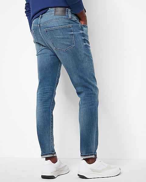 Skinny Medium Wash Ultra Hyper Stretch Jeans | Express