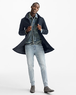 Skinny Light Wash Hyper Stretch Jeans