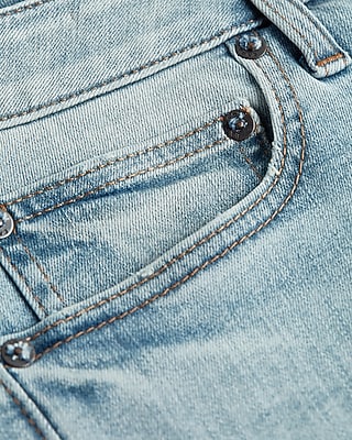 Skinny Light Wash Hyper Stretch Jeans