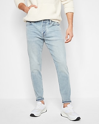 Skinny Light Wash Hyper Stretch Jeans