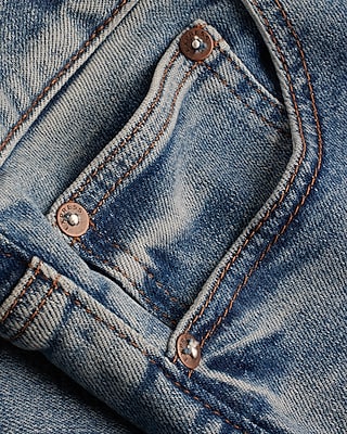 Bootcut Light Wash Stretch Jeans