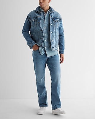 Bootcut Light Wash Stretch Jeans