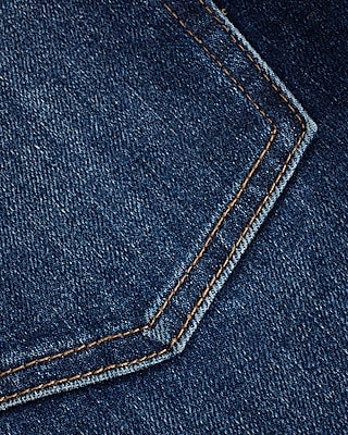 Athletic Slim Dark Wash Stretch Jeans