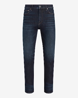 Athletic Skinny Dark Wash 4-Way Hyper Stretch Jeans