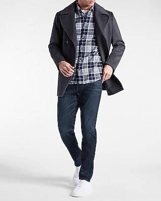 Athletic Skinny Dark Wash 4-Way Hyper Stretch Jeans