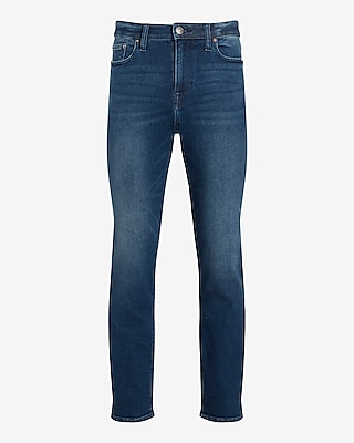 Straight Dark Wash Hyper Stretch Jeans