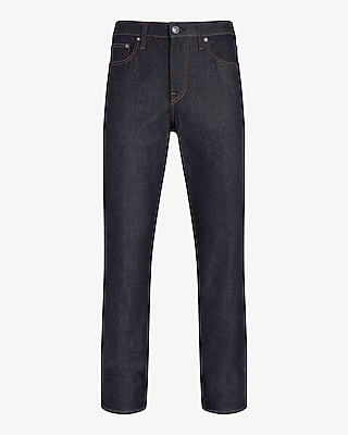 Straight Raw Rinse Stretch Jeans