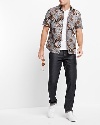 Straight Raw Rinse Stretch Jeans