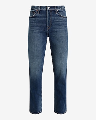 Straight Medium Wash Stretch Jeans