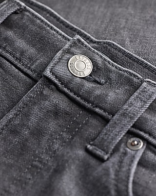 Straight Black Wash Stretch Jeans
