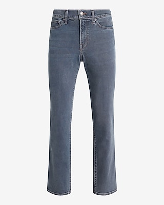 Straight Dark Wash Stretch Jeans