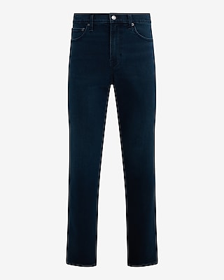Straight Dark Wash Stretch Jeans