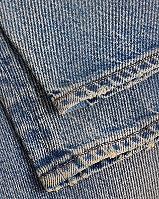 Straight Medium Wash Stretch Jeans