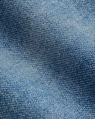 Straight Light Wash Drawstring Hyper Stretch Jeans