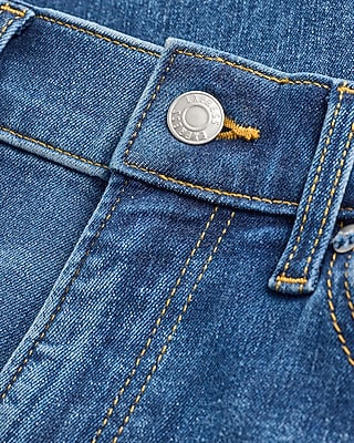 Straight Medium Wash Stretch Jeans