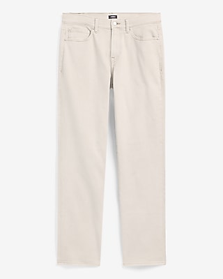 Straight Ivory Wash Hyper Stretch Jeans