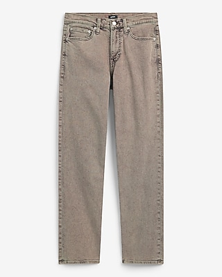 Straight Faded Wash Hyper Stretch Jeans