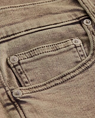 Straight Faded Wash Hyper Stretch Jeans