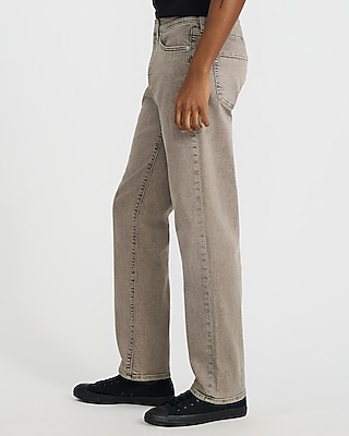 Straight Faded Wash Hyper Stretch Jeans