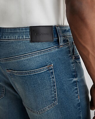 Straight Medium Wash Hyper Stretch Jeans - image 4