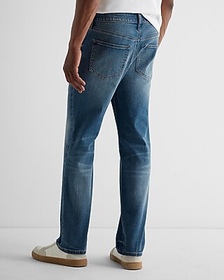Straight Medium Wash Hyper Stretch Jeans - image 5