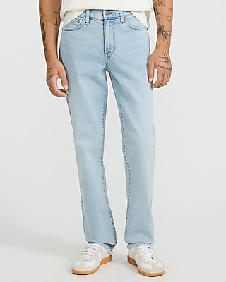 Straight Light Wash Jeans