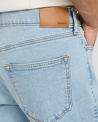 Straight Light Wash Jeans