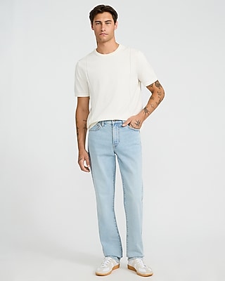 Straight Light Wash Jeans