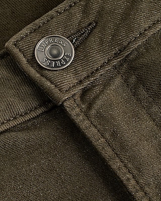 Slim Dark Olive Hyper Stretch Jeans