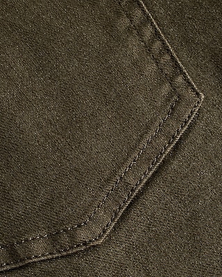 Slim Dark Olive Hyper Stretch Jeans