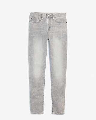 gray stretch jeans