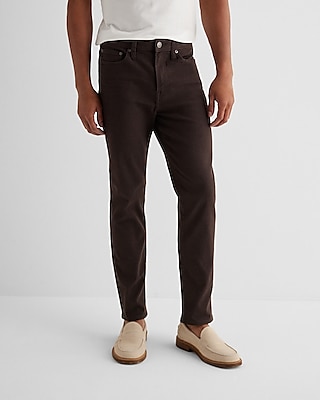 Dark brown 2025 stretch pants