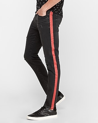 express striped jeans