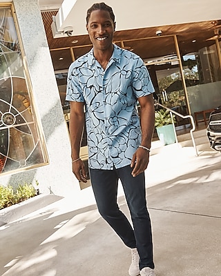 Slim Dark Wash 4-Way Hyper Stretch Jeans