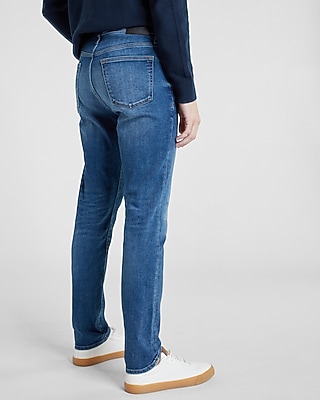 Slim Straight Medium Wash Supersoft Jeans
