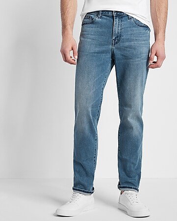 Men's Slim Fit Straight Leg Jeans - Express