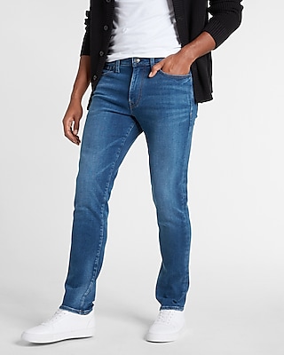 Slim Dark Wash Supersoft Jeans | Express