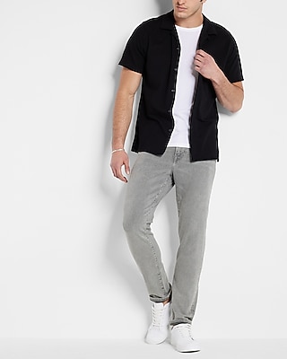Slim Gray Hyper Stretch Jeans