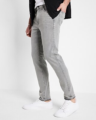 Slim Gray Hyper Stretch Jeans