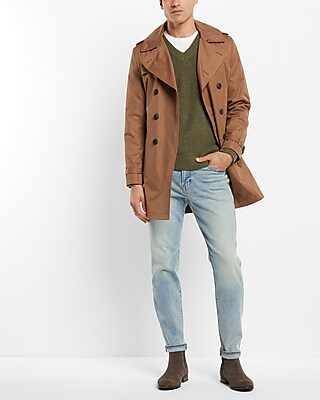 Slim Light Wash Stretch Jeans