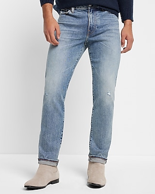 JAN EX FWT - SLIM BERKELEY STRETCH:MEDIUM DENIM 22:W36 L30