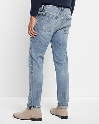 JAN EX FWT - SLIM BERKELEY STRETCH:MEDIUM DENIM 22:W36 L30